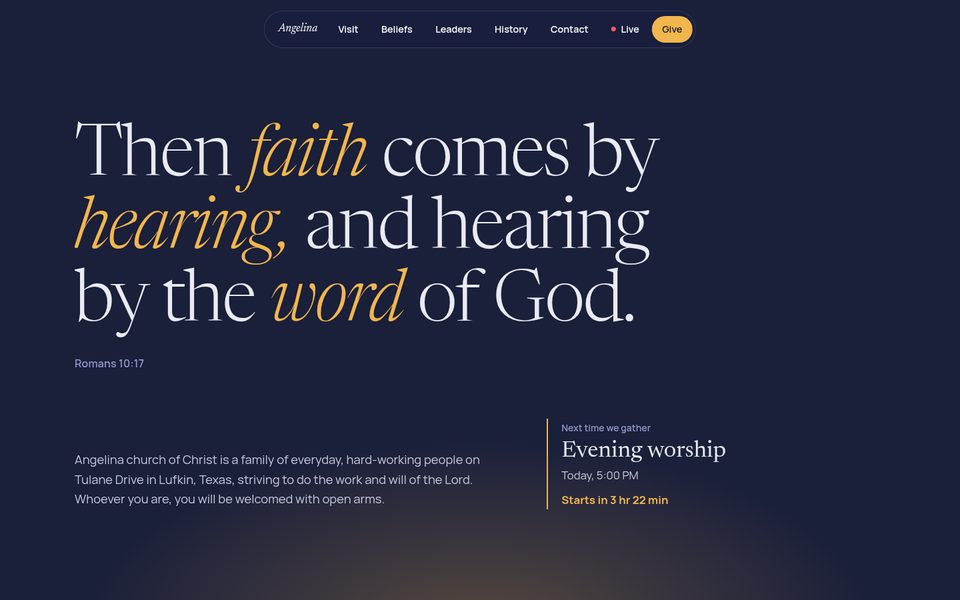 Preview of The Word design